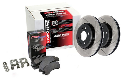 Stoptech - Street Axle Pack Drilled & Slotted, Rear - Demon Performance