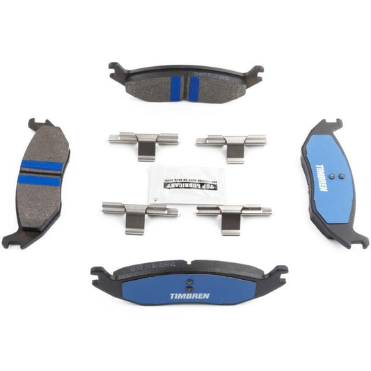 Timbren - Timbren 03-18 Ram 1500/19-24 Ram 1500 Classic BES Severe Duty Semi-Metallic Brake Pads - Rear - Demon Performance