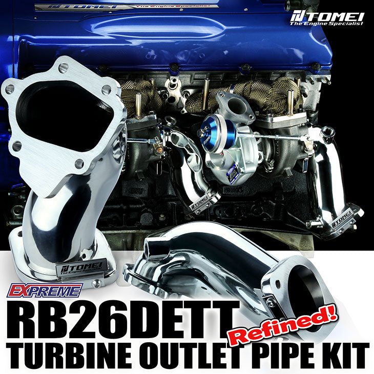 Tomei - Tomei TURBINE OUTLET PIPE KIT EXPREME GT - R RB26DETT - Demon Performance