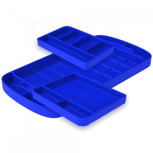 S&B - Tool Tray Silicone 3 Piece Set Color Blue S&B - Demon Performance