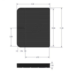 S&B - Tool Tray Silicone 3 Piece Set Color Charcoal S&B - Demon Performance