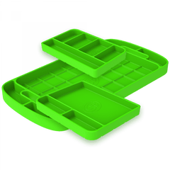 S&B - Tool Tray Silicone 3 Piece Set Color Lime Green S&B - Demon Performance