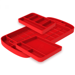 S&B - Tool Tray Silicone 3 Piece Set Color Red S&B - Demon Performance