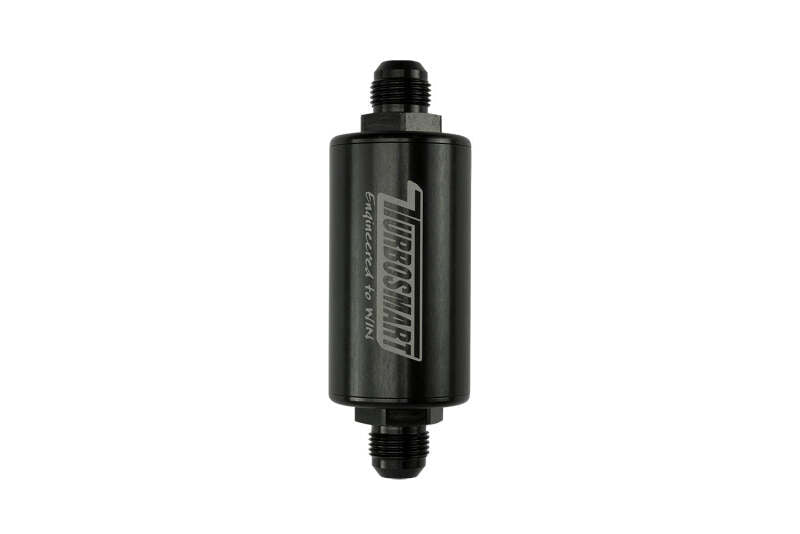 Turbosmart - Turbosmart 10um 10AN Inline Fuel Filter - Black - Demon Performance