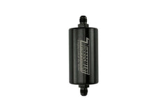 Turbosmart - Turbosmart 10um 6AN Inline Fuel Filter - Black - Demon Performance