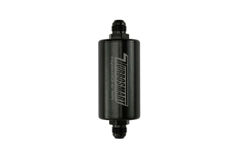 Turbosmart - Turbosmart 10um 8AN Inline Fuel Filter - Black - Demon Performance