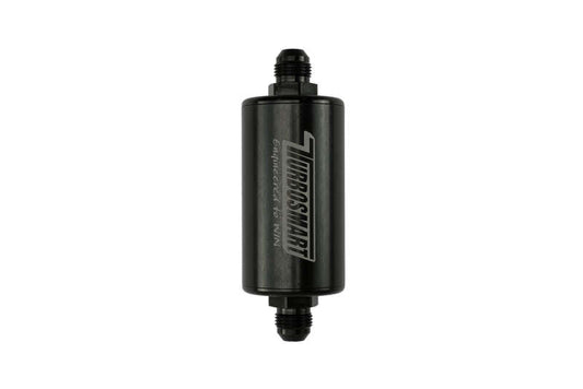Turbosmart - Turbosmart 10um 8AN Inline Fuel Filter - Black - Demon Performance