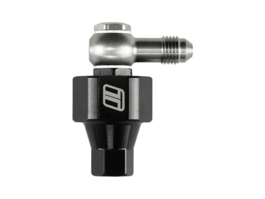 Turbosmart - Turbosmart 44um 4AN Banjo Inlet 4AN Female Outlet Turbo Mounted Small Oil Filter - Demon Performance