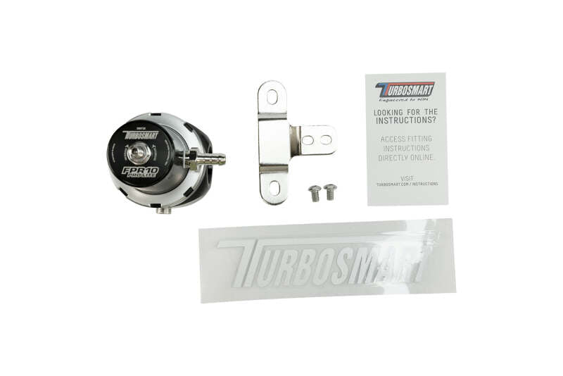 Turbosmart - Turbosmart FPR10 Pro-Lite Fuel Pressure Regulator - Black - Demon Performance