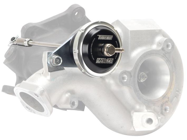 Turbosmart - Turbosmart IWG75 Mitsubishi EVO 10 24 PSI Black Internal Wastegate Actuator - Demon Performance