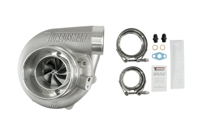 Turbosmart - Turbosmart Water Cooled 6466 V - Band Inlet/Outlet A/R 0.82 External Wastegate TS - 2 Turbocharger - Demon Performance