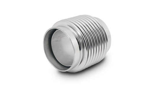 Vibrant - Vibrant 1.50in ID x 2.75in Long 321SS Electro Polished Motorsport Bellows w/Neck & Liner - Demon Performance
