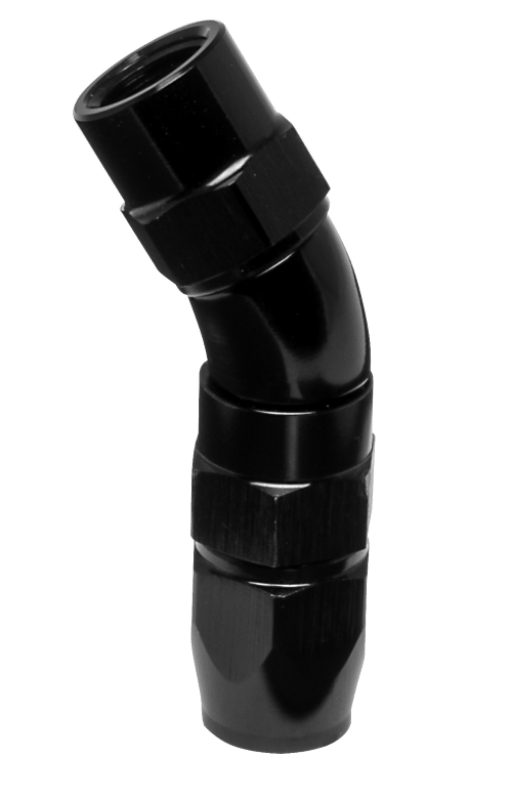 Vibrant - Vibrant - 3AN 30 Degree High Flow Hose End Fitting for PTFE Lined Hose - Aluminum - Demon Performance