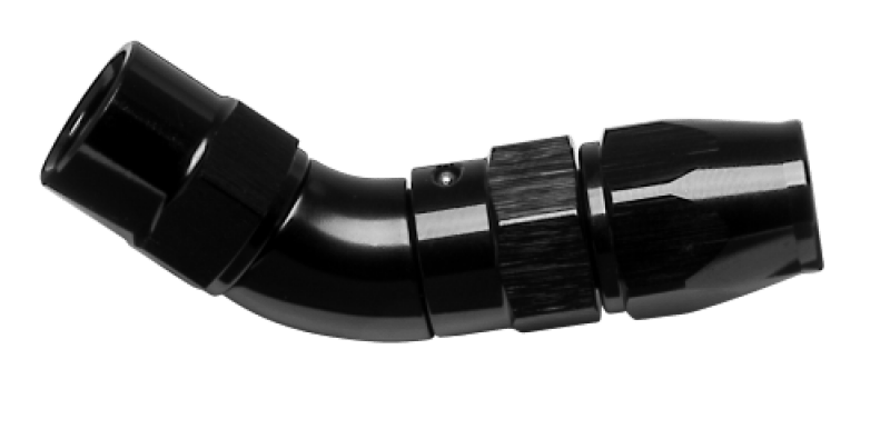 Vibrant - Vibrant - 3AN 60 Degree High Flow Hose End Fitting for PTFE Lined Hose - Aluminum - Demon Performance