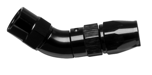 Vibrant - Vibrant - 3AN 60 Degree High Flow Hose End Fitting for PTFE Lined Hose - Aluminum - Demon Performance