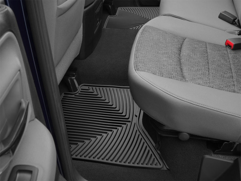 WeatherTech - WeatherTech 02 - 14 Dodge Ram Quad Cab Rear Rubber Mats - Black - Demon Performance