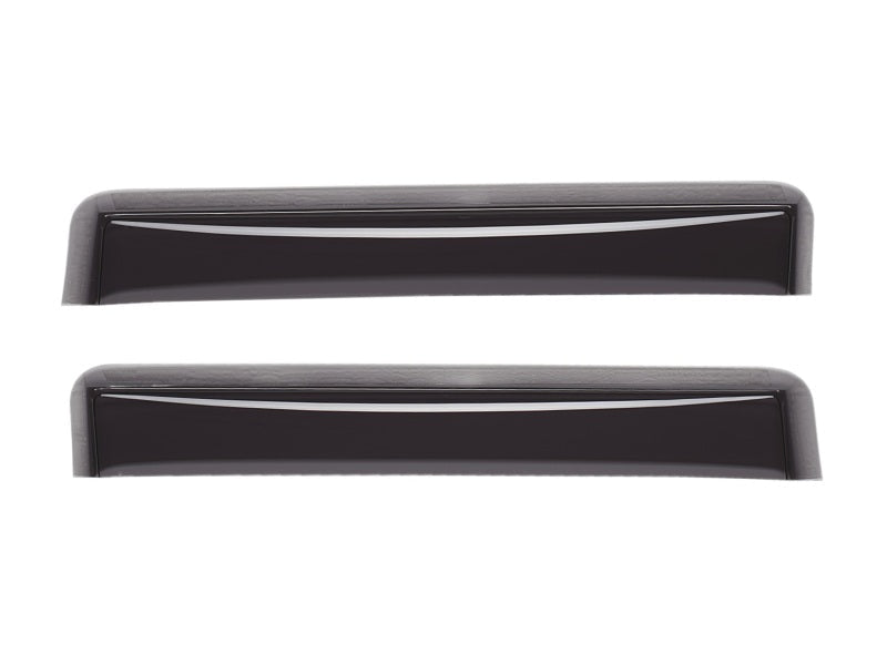 WeatherTech - WeatherTech 04-24 Nissan Titan/16-24 Nissan Titan XD Rear Window Deflectors - Matte Black - Demon Performance