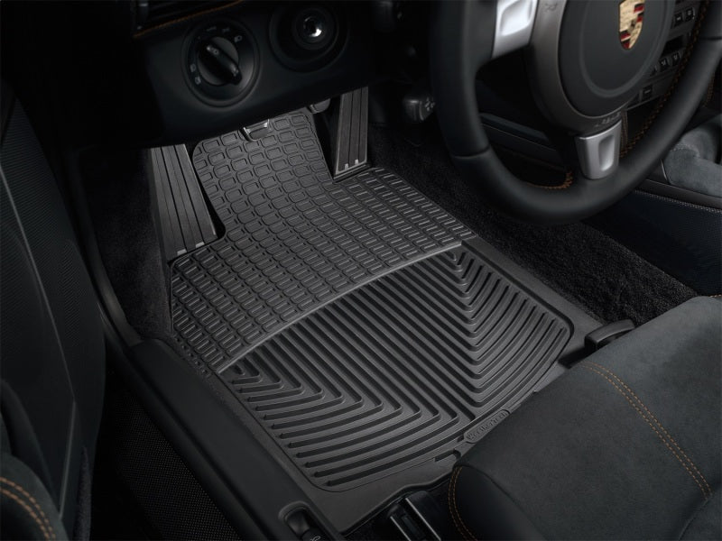 WeatherTech - WeatherTech 05-11 Porsche 911 (997) Front Rubber Mats - Black - Demon Performance