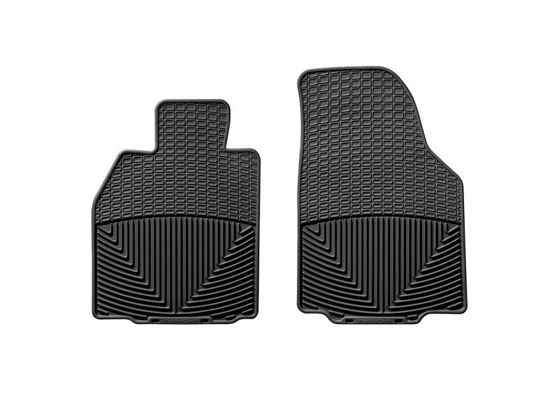 WeatherTech - WeatherTech 05-11 Porsche 911 (997) Front Rubber Mats - Black - Demon Performance