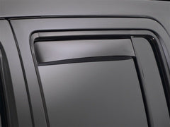 WeatherTech - WeatherTech 06 - 10 Dodge Charger Rear Side Window Deflectors - Dark Smoke - Demon Performance