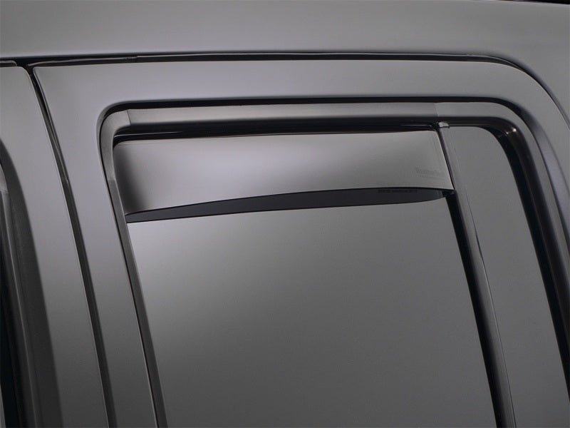 WeatherTech - WeatherTech 06 - 10 Dodge Charger Rear Side Window Deflectors - Dark Smoke - Demon Performance