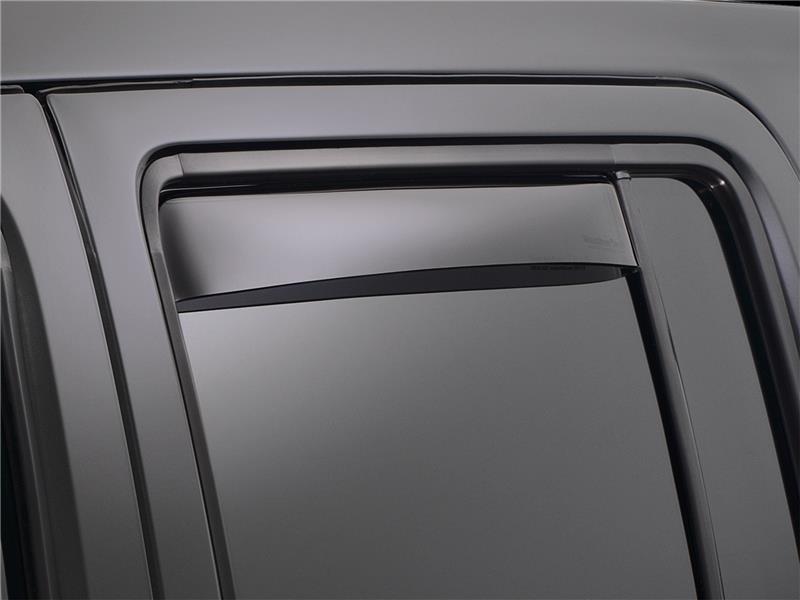WeatherTech - WeatherTech 06 - 10 Dodge Charger Rear Side Window Deflectors - Dark Smoke - Demon Performance