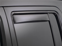 WeatherTech - WeatherTech 06 - 10 Dodge Charger Rear Side Window Deflectors - Dark Smoke - Demon Performance