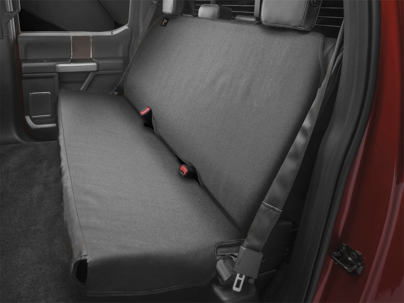 WeatherTech - WeatherTech 07 - 12 Acura MDX / 02 - 06 Audi S4 / 10 - 15 Chevy Silverado 1500 Black Rear Seat Protector - Demon Performance