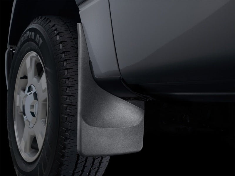WeatherTech - WeatherTech 09-11 Dodge Ram Truck 1500 No Drill Mudflaps - Black - Demon Performance