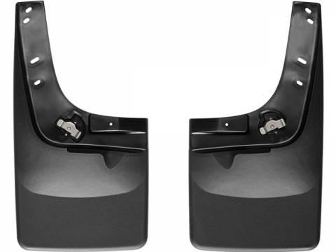 WeatherTech - WeatherTech 09-11 Dodge Ram Truck 1500 No Drill Mudflaps - Black - Demon Performance