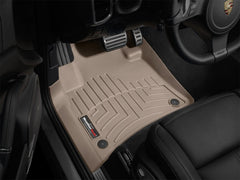 WeatherTech - WeatherTech 11+ Porsche Cayenne Front FloorLiner - Tan - Demon Performance
