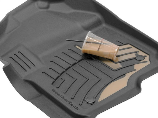 WeatherTech - Weathertech 12 - 19 Dodge Ram 1st & 2nd Row Black 3D Floor Liners HP - Demon Performance