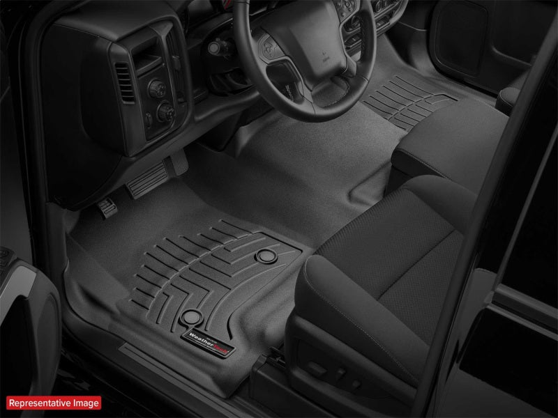 WeatherTech - WeatherTech 20-23 Nissan Versa Rear FloorLiner - Black - Demon Performance