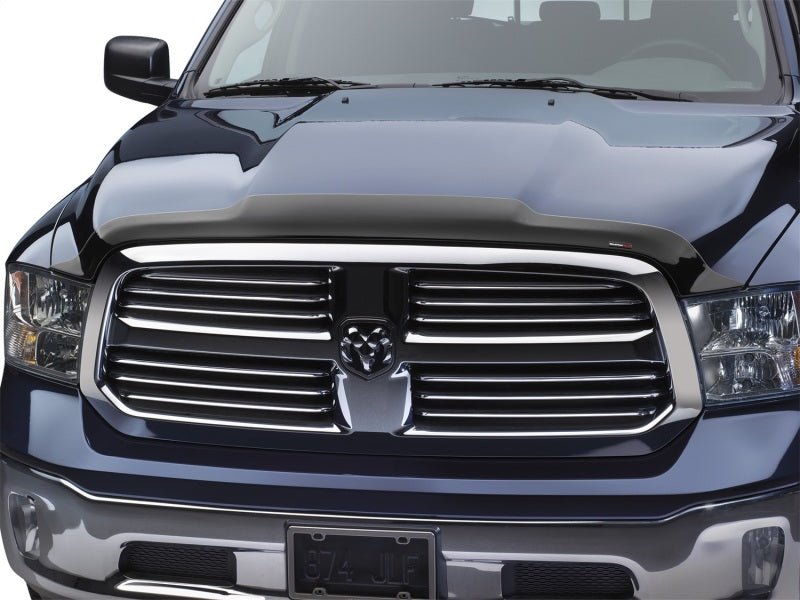 WeatherTech - WeatherTech 2006+ Dodge Ram 1500 Low Profile Aerodynamic Hood Protector - Black - Demon Performance