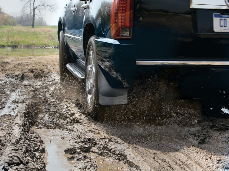 WeatherTech - WeatherTech 2011+ Jeep Grand Cherokee No Drill Mudflaps - Black - Demon Performance