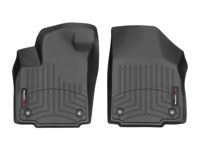 WeatherTech - WeatherTech 2012+ Dodge Ram 2500/3500 (Vinyl Floor/Auto Trans/Crew Cab) Front FloorLiners - Black - Demon Performance