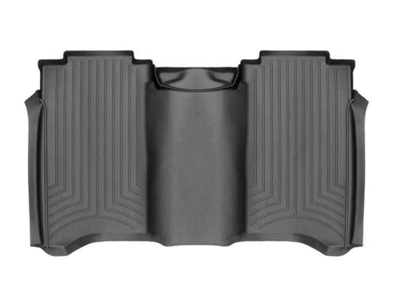 WeatherTech - WeatherTech 2017+ Nissan Titan / Titan XD Rear FloorLiner - Black (Crew Cab; Fits Both Vinyl/Carpet) - Demon Performance