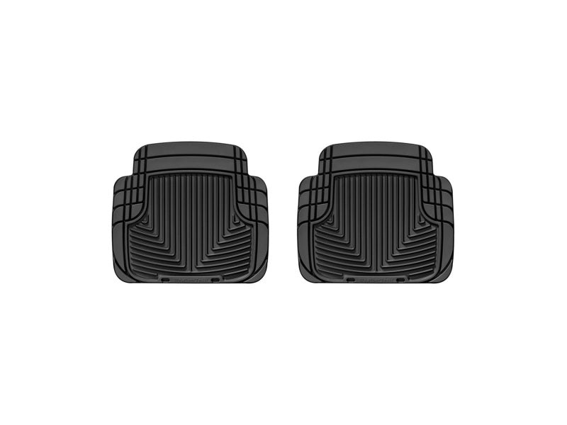 WeatherTech - WeatherTech 99 BMW M3 Convertible Rear Rubber Mats - Black - Demon Performance