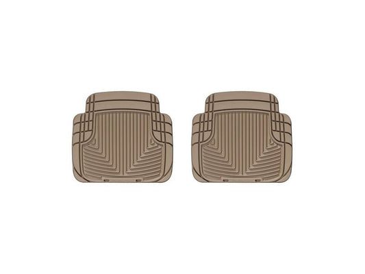 WeatherTech - WeatherTech 99 BMW M3 Convertible Rear Rubber Mats - Tan - Demon Performance