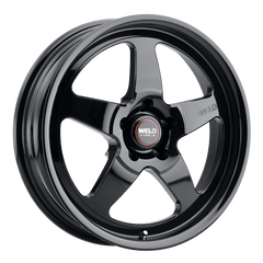 Weld - Weld 17x10 Ventura Drag 5x114.3 ET49 BS 7.42 Gloss Black 78.1 - Demon Performance