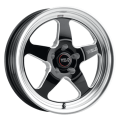 Weld - Weld 17x10 Ventura Drag 5x114.3 ET49 BS 7.42 Gloss BLK MIL DIA 78.1 - Demon Performance
