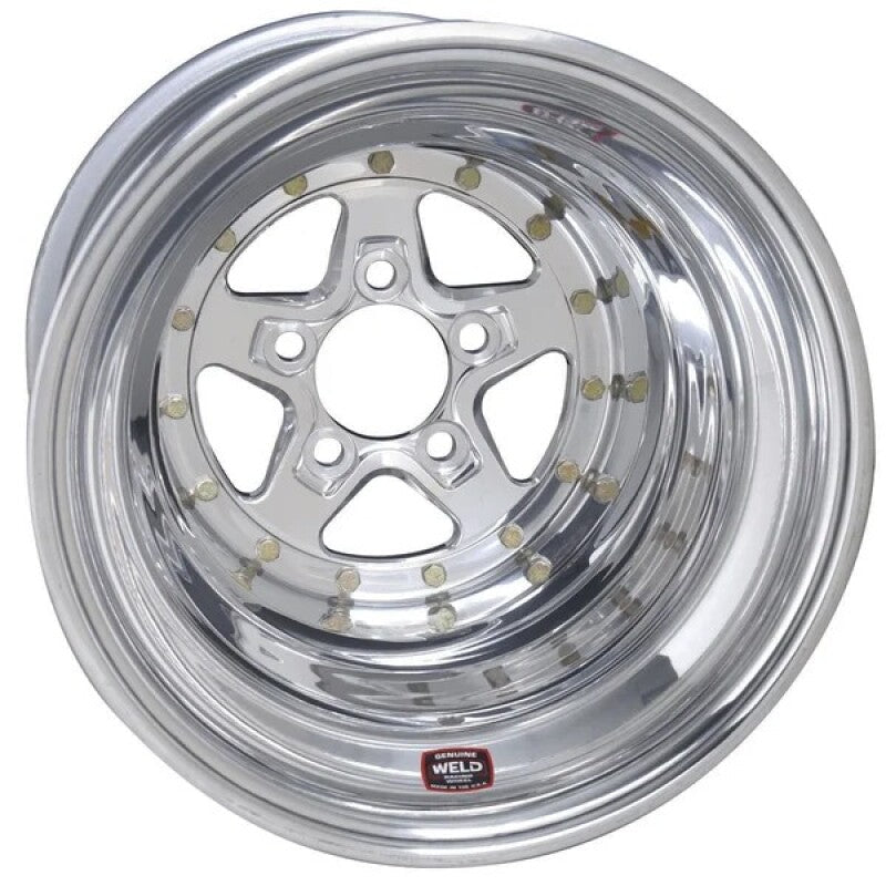 Weld - Weld Aluma Star 2.0 15x14 / 5x4.75 BP / 5in BS Polished Wheel Non - Beadlock - Demon Performance