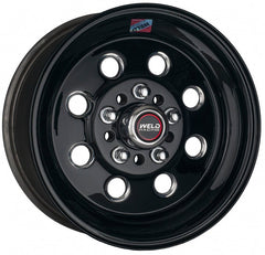 Weld - Weld Draglite 15x10/ 5x4.5 /4.75 BP / 7.5in BS Gloss Black Wheel - Non - Beadlock - Demon Performance