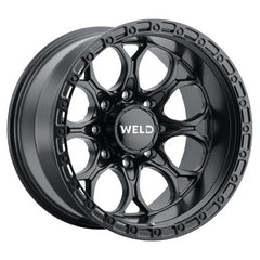 Weld - Weld Off - Road 20x9 / BP 8x165.1 / ET 00 / BS 5.00 / Ledge 8 Wheels Satin Black / Black Ring 125.1 - Demon Performance