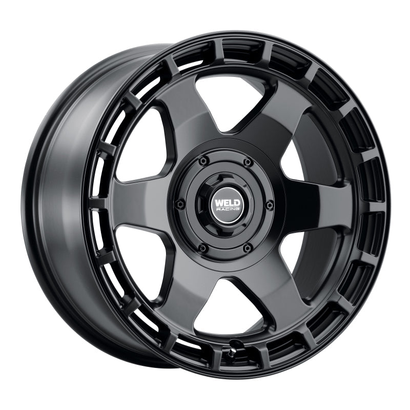 Weld - Weld Off-Road Ridge 17x9 - 5x114.3 / 5x127 BP - ET-12 - 78.1mm CB - Satin Black Wheel - Demon Performance