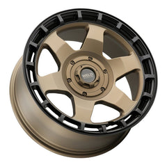 Weld - Weld Off-Road Ridge 17x9 - 5x114.3 / 5x127 BP - ET-12 - 78.1mm CB - Satin Bronze Wheel (Black Ring) - Demon Performance