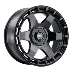 Weld - Weld Off-Road Ridge 17x9 - 6x135 / 6x139.7 BP - ET-12 - 106.1mm CB - Satin Black Wheel - Demon Performance