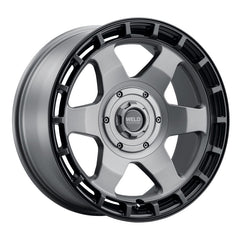 Weld - Weld Off-Road Ridge 20x9 - 6x135 / 6x139.7 BP - ET0 - 106.1mm CB - Satin Gunmetal Wheel (Black Ring) - Demon Performance