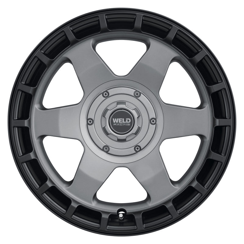 Weld - Weld Off-Road Ridge 20x9 - 6x135 / 6x139.7 BP - ET0 - 106.1mm CB - Satin Gunmetal Wheel (Black Ring) - Demon Performance