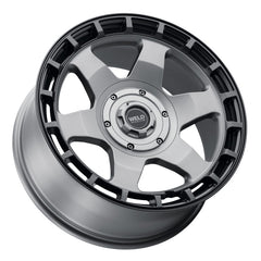 Weld - Weld Off-Road Ridge 20x9 - 8x170 BP - ET0 - 125.1mm CB - Satin Gunmetal Wheel (Black Ring) - Demon Performance